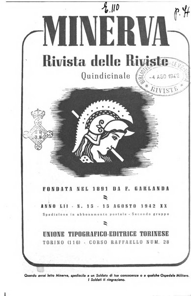 Minerva rassegna internazionale