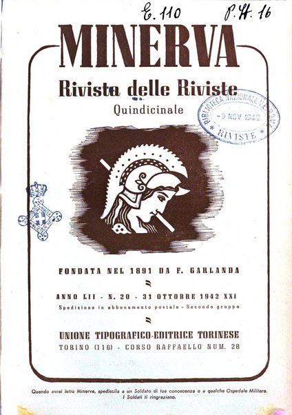 Minerva rassegna internazionale