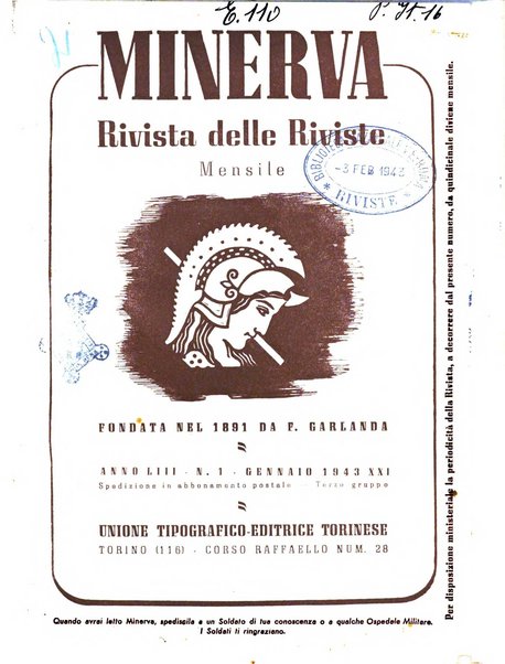 Minerva rassegna internazionale