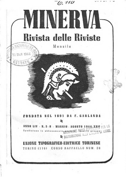 Minerva rassegna internazionale