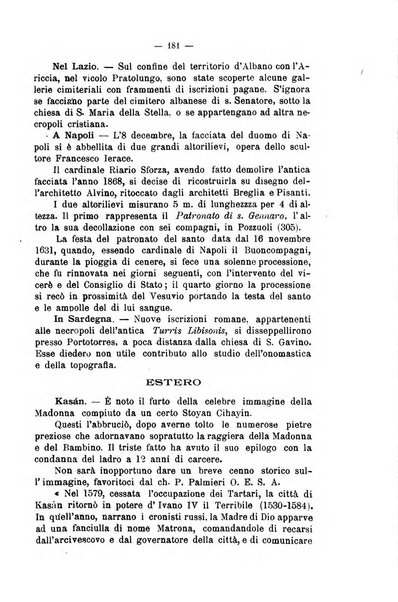 Miscellanea di storia ecclesiastica e studi ausiliari pubblicazione mensile