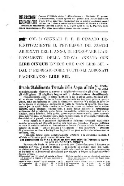 Miscellanea di storia ecclesiastica e studi ausiliari pubblicazione mensile