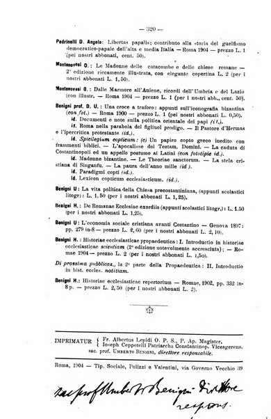 Miscellanea di storia ecclesiastica e studi ausiliari pubblicazione mensile