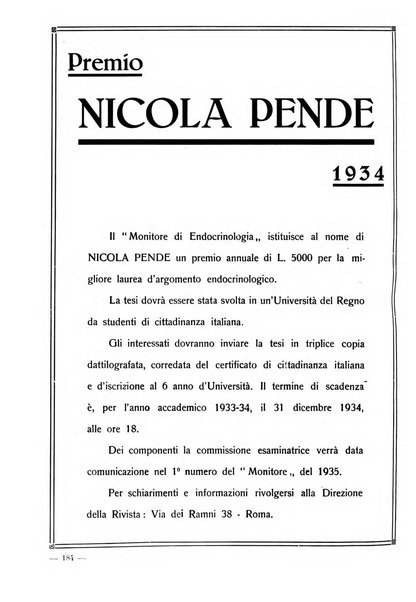 Monitore di endocrinologia per il medico pratico