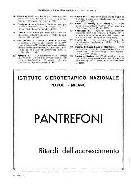 Monitore di endocrinologia per il medico pratico