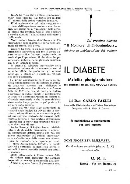 Monitore di endocrinologia per il medico pratico