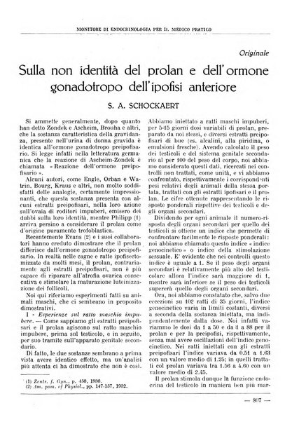 Monitore di endocrinologia per il medico pratico