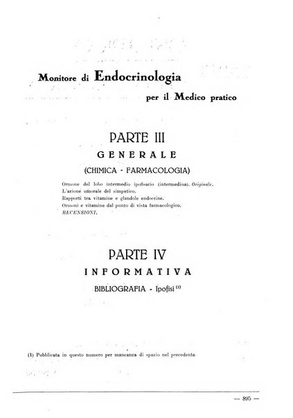 Monitore di endocrinologia per il medico pratico