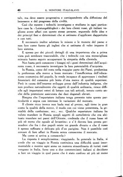 Il monitore italo-slavo rivista mensile di propaganda dei rapporti commerciali, industriali ed intellettuali tra l'Italia ed i paesi slavi