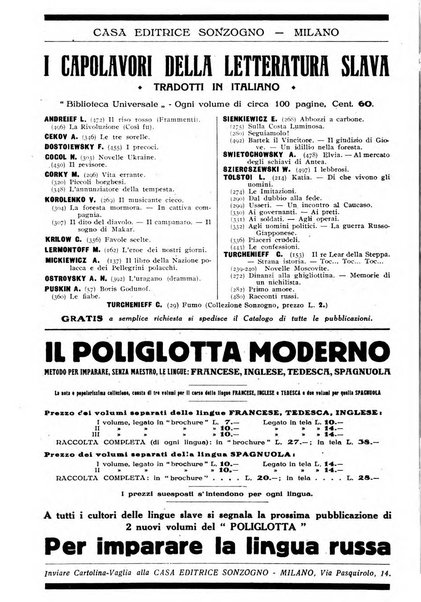 Il monitore italo-slavo rivista mensile di propaganda dei rapporti commerciali, industriali ed intellettuali tra l'Italia ed i paesi slavi