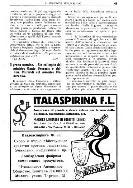 Il monitore italo-slavo rivista mensile di propaganda dei rapporti commerciali, industriali ed intellettuali tra l'Italia ed i paesi slavi