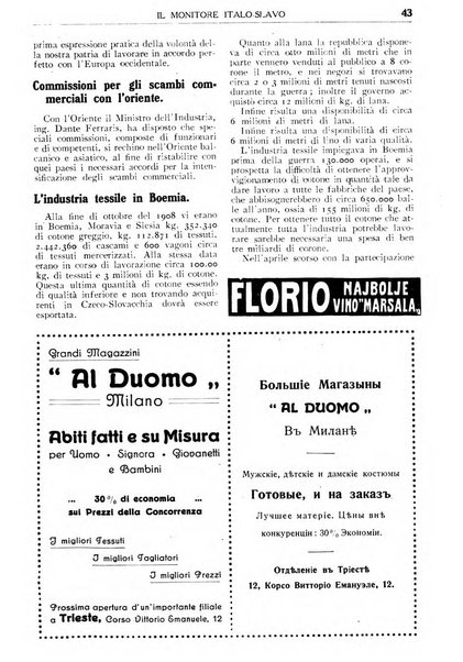 Il monitore italo-slavo rivista mensile di propaganda dei rapporti commerciali, industriali ed intellettuali tra l'Italia ed i paesi slavi