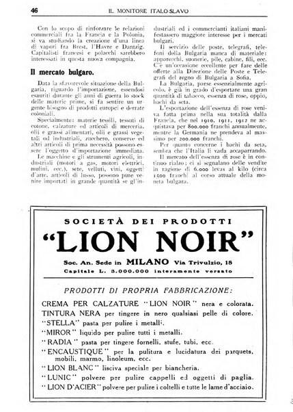 Il monitore italo-slavo rivista mensile di propaganda dei rapporti commerciali, industriali ed intellettuali tra l'Italia ed i paesi slavi