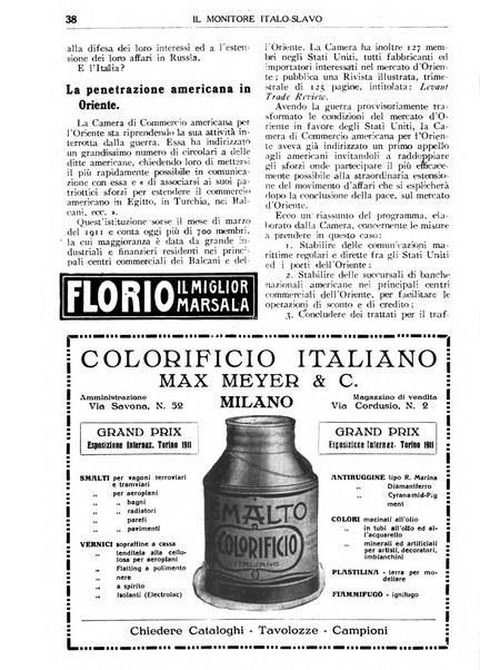 Il monitore italo-slavo rivista mensile di propaganda dei rapporti commerciali, industriali ed intellettuali tra l'Italia ed i paesi slavi