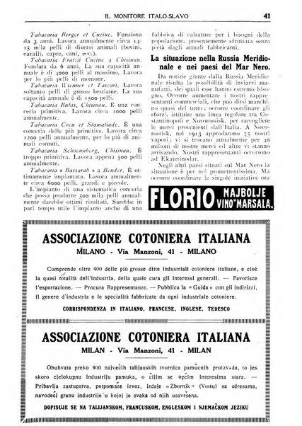 Il monitore italo-slavo rivista mensile di propaganda dei rapporti commerciali, industriali ed intellettuali tra l'Italia ed i paesi slavi