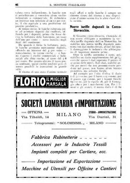 Il monitore italo-slavo rivista mensile di propaganda dei rapporti commerciali, industriali ed intellettuali tra l'Italia ed i paesi slavi