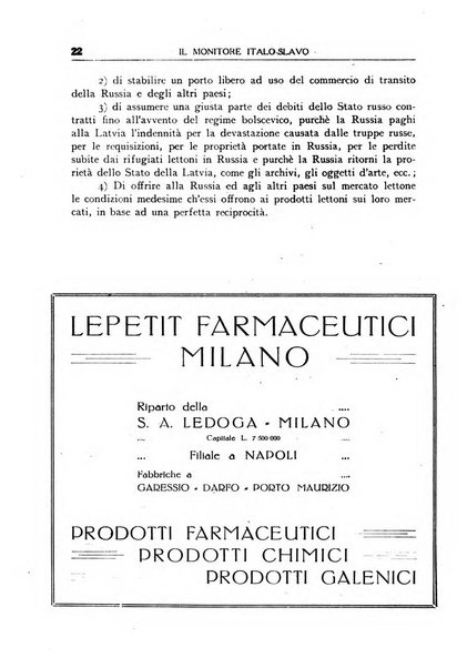 Il monitore italo-slavo rivista mensile di propaganda dei rapporti commerciali, industriali ed intellettuali tra l'Italia ed i paesi slavi