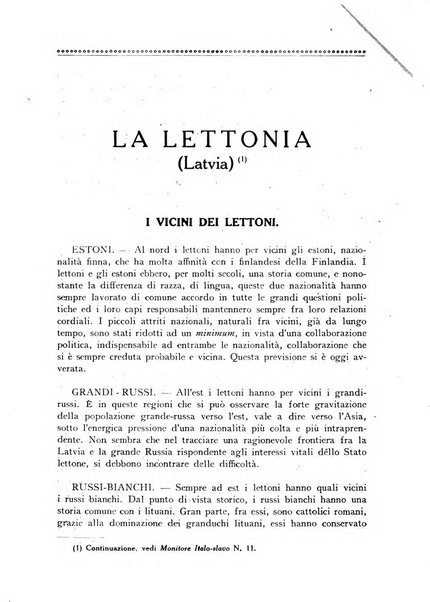 Il monitore italo-slavo rivista mensile di propaganda dei rapporti commerciali, industriali ed intellettuali tra l'Italia ed i paesi slavi