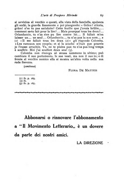 Il movimento letterario quaderno mensile di cultura