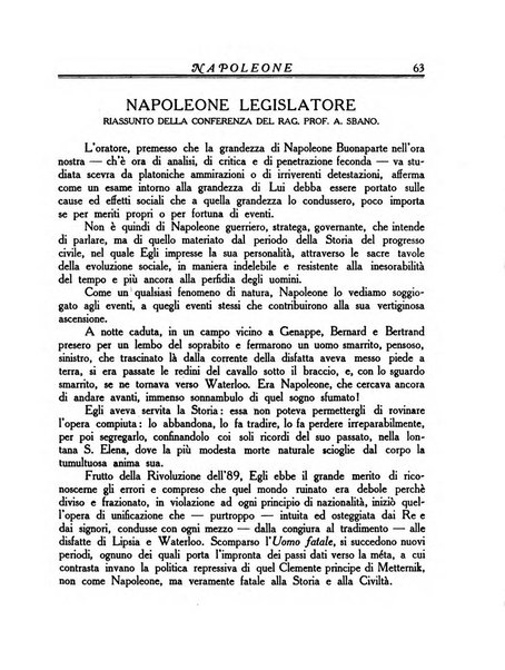 Napoleone rivista storica