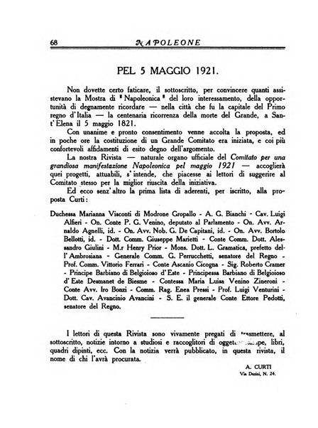 Napoleone rivista storica