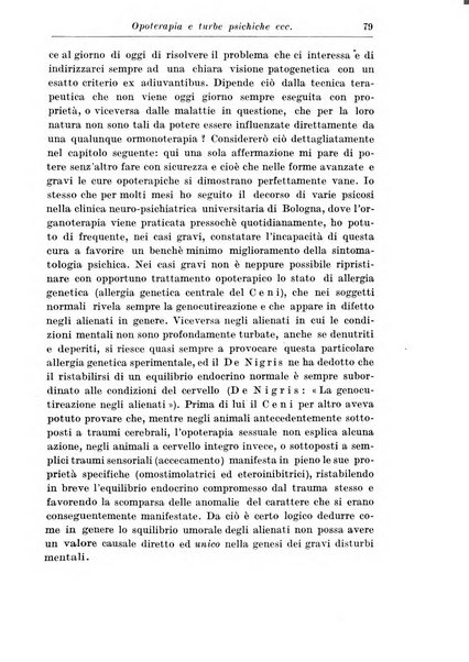 Neopsichiatria rassegna di psichiatria, neurologia, endocrinologia