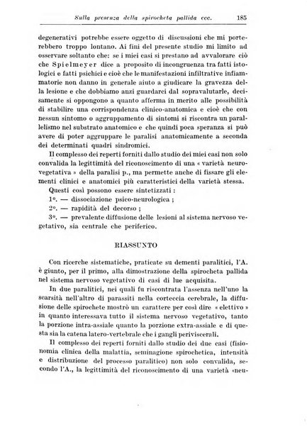 Neopsichiatria rassegna di psichiatria, neurologia, endocrinologia