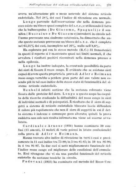 Neopsichiatria rassegna di psichiatria, neurologia, endocrinologia