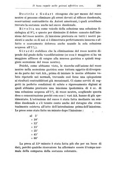 Neopsichiatria rassegna di psichiatria, neurologia, endocrinologia