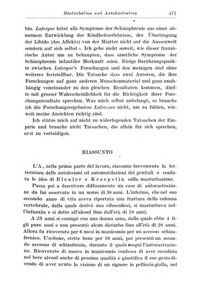 Neopsichiatria rassegna di psichiatria, neurologia, endocrinologia