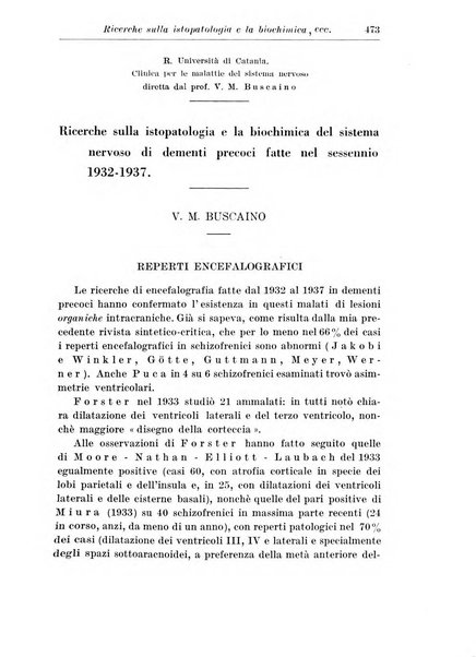 Neopsichiatria rassegna di psichiatria, neurologia, endocrinologia