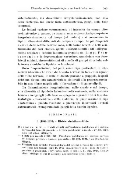 Neopsichiatria rassegna di psichiatria, neurologia, endocrinologia