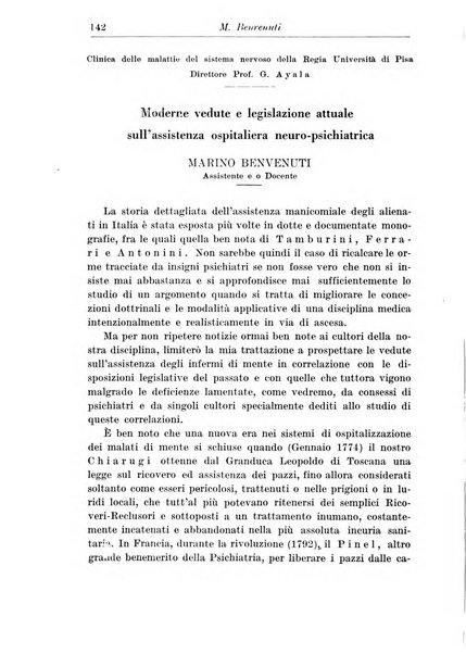 Neopsichiatria rassegna di psichiatria, neurologia, endocrinologia