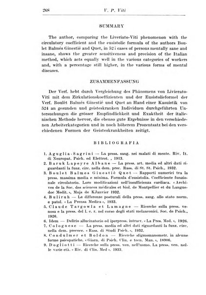 Neopsichiatria rassegna di psichiatria, neurologia, endocrinologia