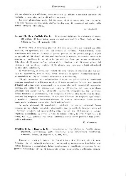 Neopsichiatria rassegna di psichiatria, neurologia, endocrinologia