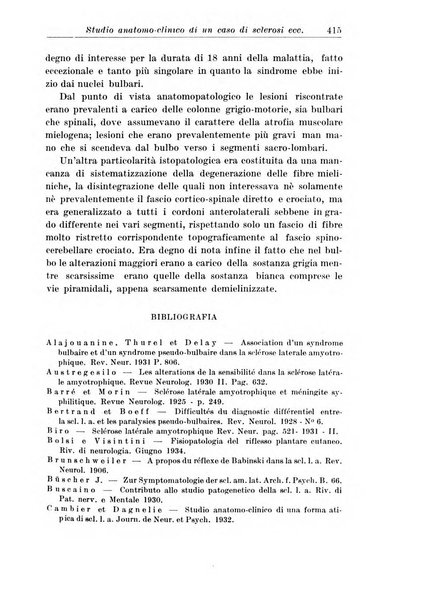 Neopsichiatria rassegna di psichiatria, neurologia, endocrinologia