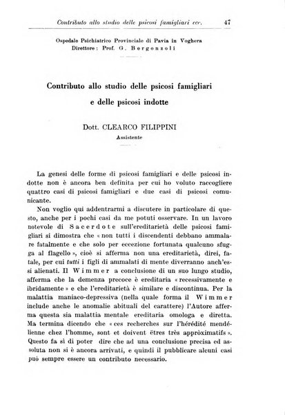 Neopsichiatria rassegna di psichiatria, neurologia, endocrinologia