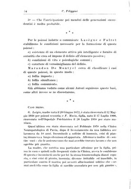 Neopsichiatria rassegna di psichiatria, neurologia, endocrinologia