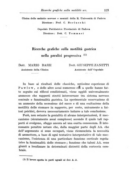 Neopsichiatria rassegna di psichiatria, neurologia, endocrinologia