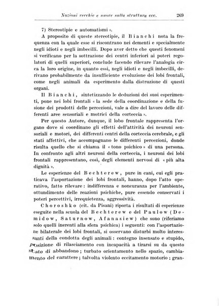 Neopsichiatria rassegna di psichiatria, neurologia, endocrinologia