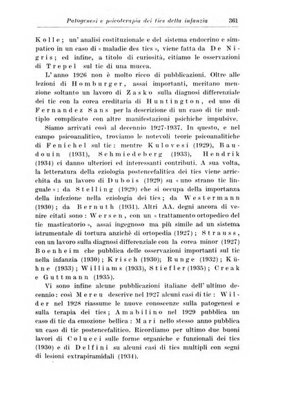 Neopsichiatria rassegna di psichiatria, neurologia, endocrinologia