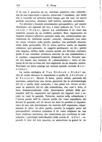 Neopsichiatria rassegna di psichiatria, neurologia, endocrinologia