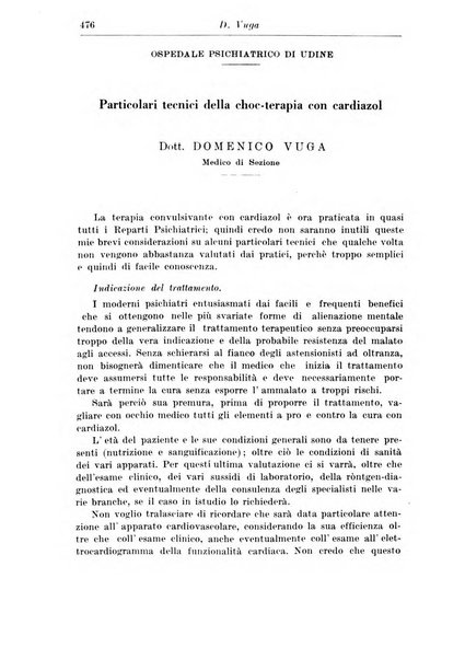 Neopsichiatria rassegna di psichiatria, neurologia, endocrinologia