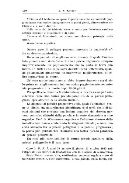 Neopsichiatria rassegna di psichiatria, neurologia, endocrinologia