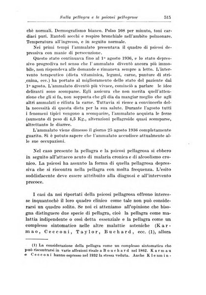 Neopsichiatria rassegna di psichiatria, neurologia, endocrinologia