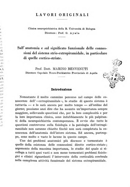 Neopsichiatria rassegna di psichiatria, neurologia, endocrinologia