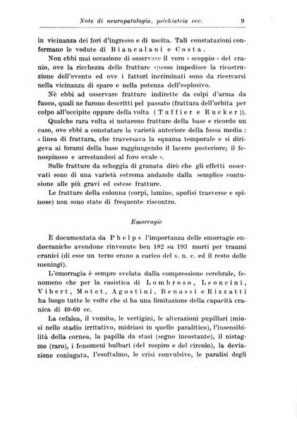 Neopsichiatria rassegna di psichiatria, neurologia, endocrinologia