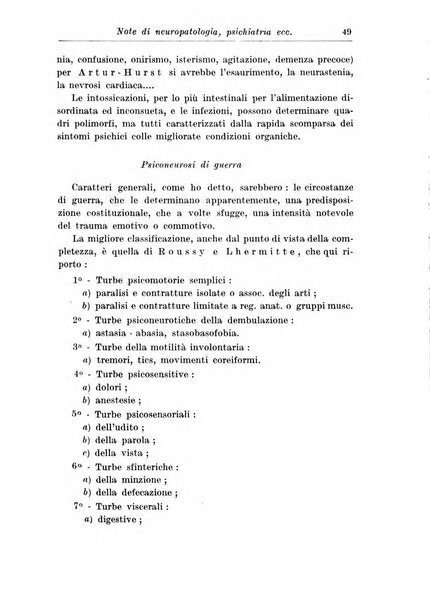 Neopsichiatria rassegna di psichiatria, neurologia, endocrinologia