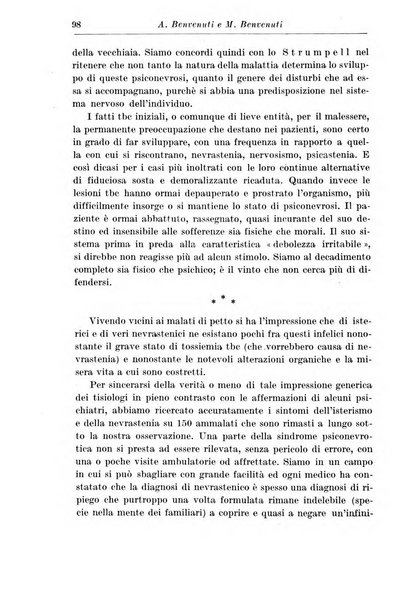 Neopsichiatria rassegna di psichiatria, neurologia, endocrinologia