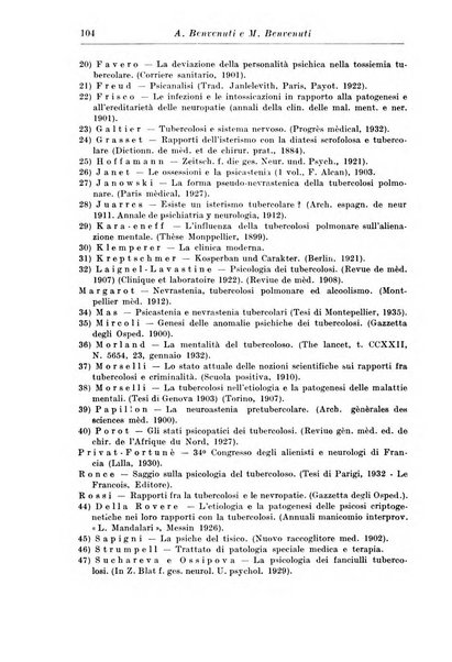 Neopsichiatria rassegna di psichiatria, neurologia, endocrinologia